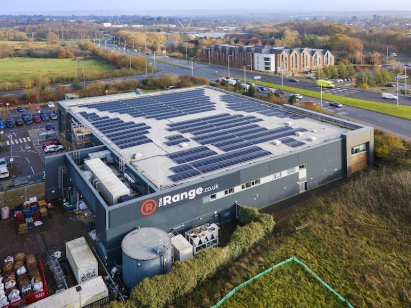 The Range to turn its retail warehouses into distributed power plants