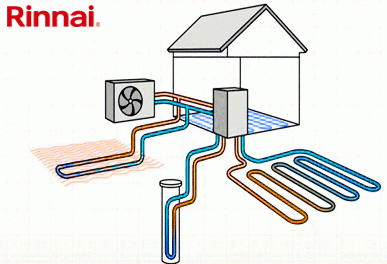 RINNAI’S H3 HEAT PUMPS HYBRID SYSTEM, TANKS AND ALL ANCILARIES NOW AVAILABLE DELIVERED DIRECT TO SITE IN A SINGLE CONSIGNMENT