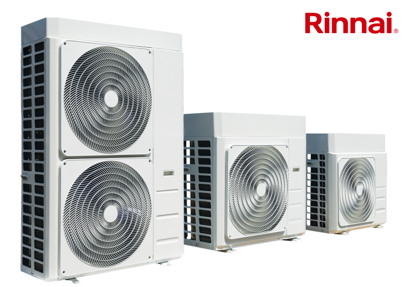 LOGICAL THINKING MAKES RINNAI’s  H1 – Hydrogen / BioLPG ready,  H2 – Hybrid Solar Thermal and heat pump, H3 LOW-GWP heat pumps –  THE informed CHOICE