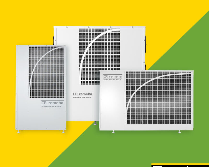 Remeha adds commercial air source heat pumps to its expanding sustainable heating and hot water range 