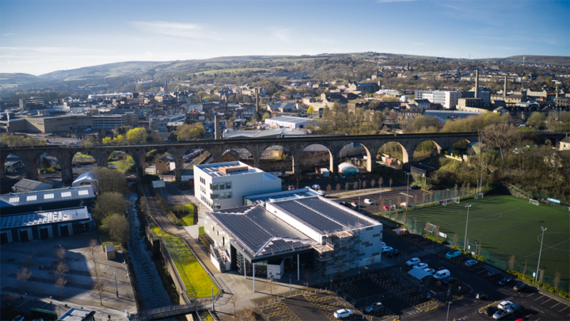 Smart rooftop solar technology provides cost savings and educational value at Burnley College