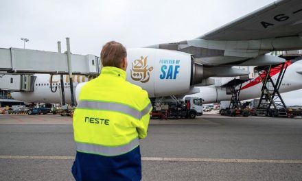 Neste supplies sustainable aviation fuel to Emirates for flights from Amsterdam Airport Schiphol