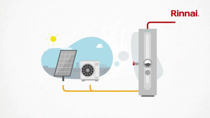 RINNAI ADDS SOLAR PRODUCTS TO CREATE  LEADING EDGE CONTINUOUS FLOW HYBRID SYSTEMS