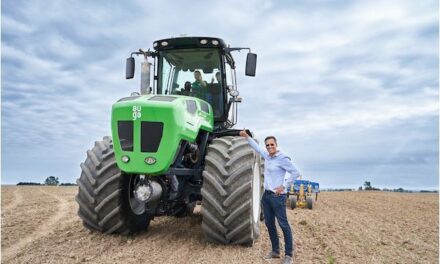 AUGA Group pushing innovation in agriculture by introducing climate-friendly tractor